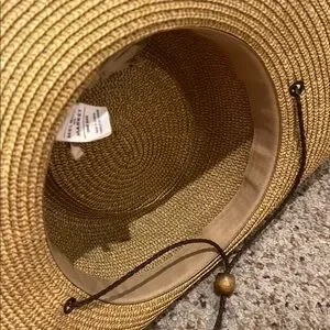 Melrose and Market Classic Brown Straw Hat Open Road Vented Straw Cowboy Hat | Stetson main image 4